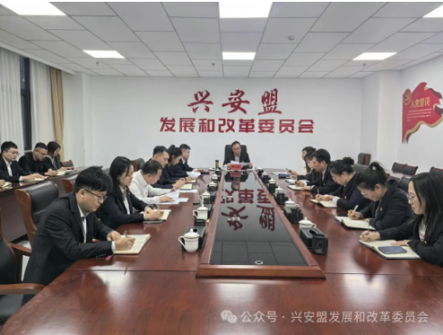 盟发改委组织召开2025年度党支部书记抓党建工作述职评议会议