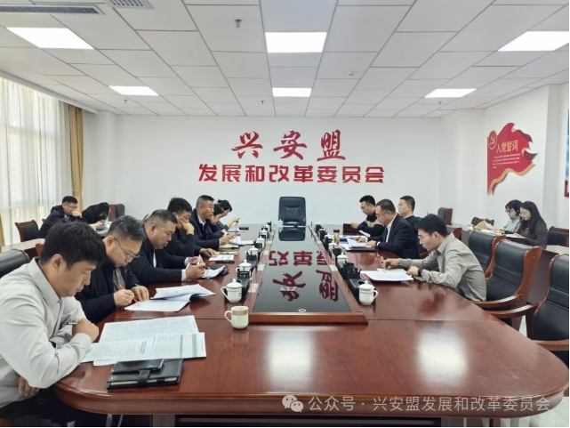 盟发改委组织召开全盟在建电网工程项目入库入统事宜调度会议