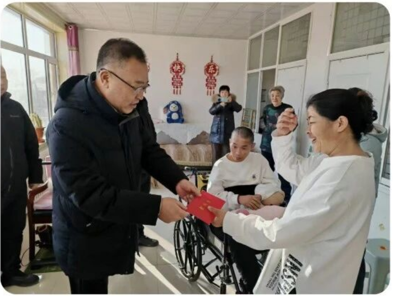 兴安盟发改委赴帮扶嘎查开展春节前走访慰问活动